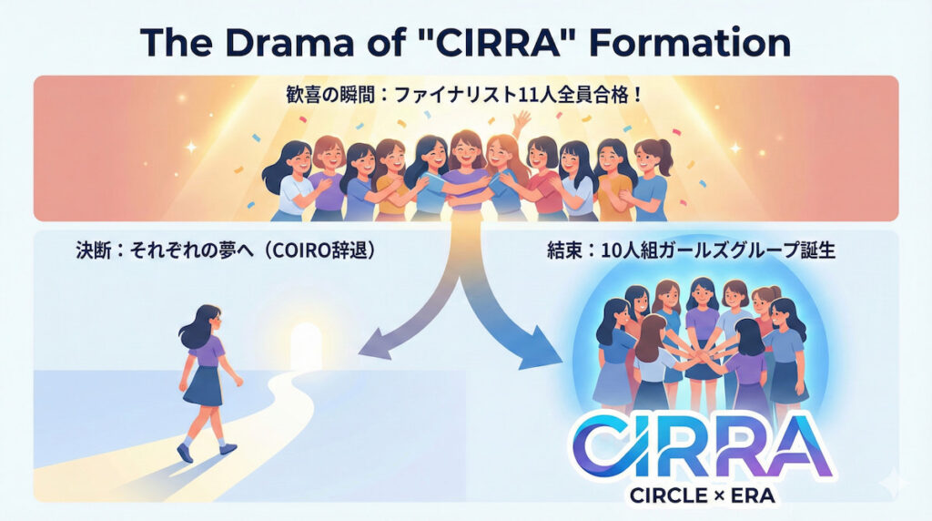 合格者はまさかの「11人全員」──そしてCOIRO辞退へ