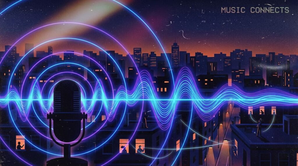 ラジオ番組『CITY CHILL CLUB』や『GRAND MARQUEE』の雰囲気を視覚的に補強