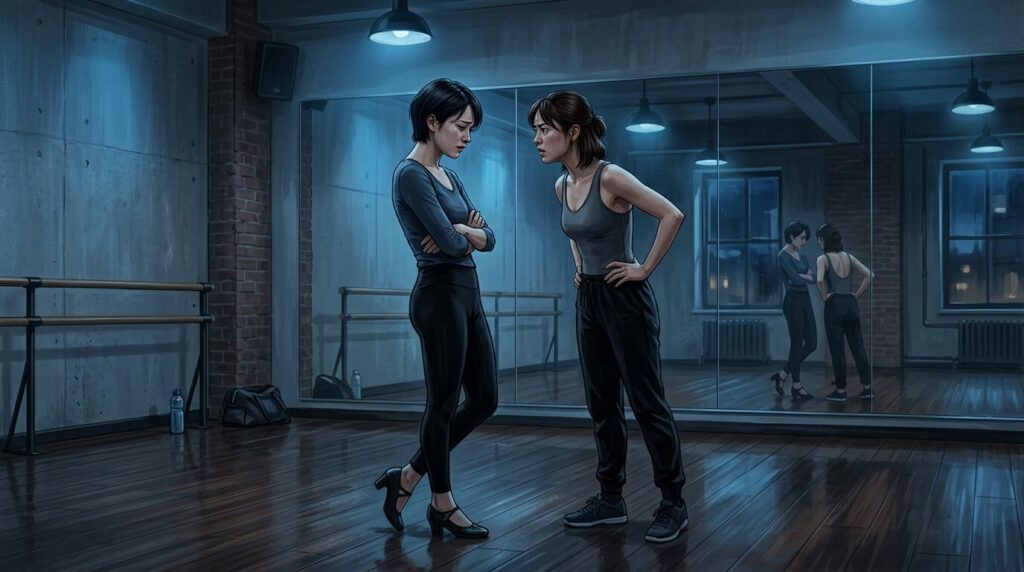 ダンス練習中に摩擦が生まれたAYANAさんとAOIさん